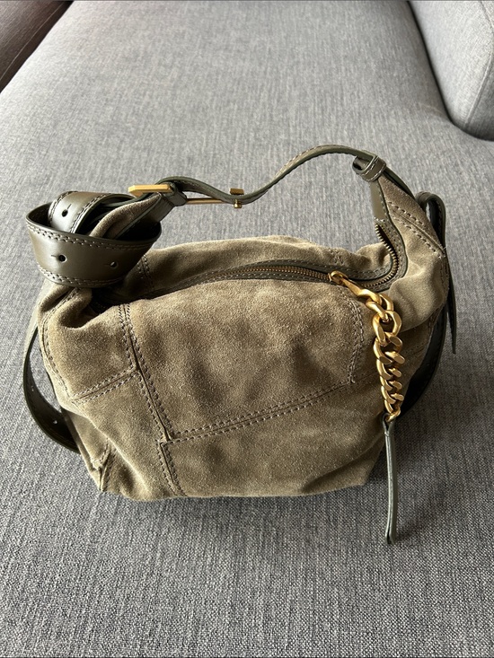 Zadig & Voltaire Handbags - Zadig & Voltaire Le Cecilia Suede Patchwork Bag